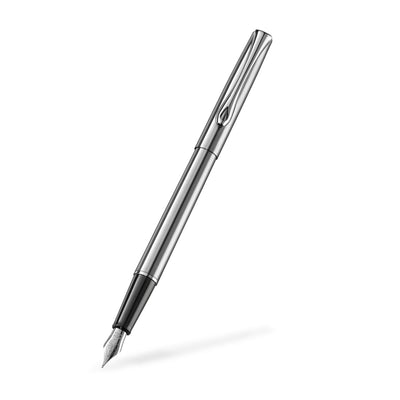 Diplomat Traveller Fountain Pen - Stainless Steel CT 1