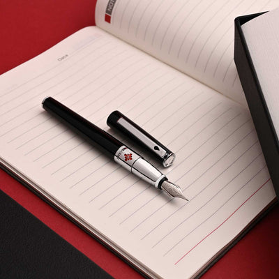 Diplomat CLR Fountain Pen - Black CT 7