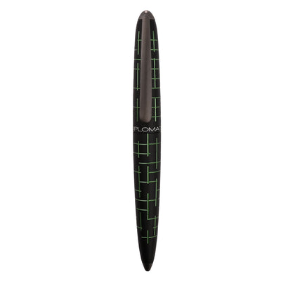 Diplomat Elox Fountain Pen - Matrix Black/Green 7