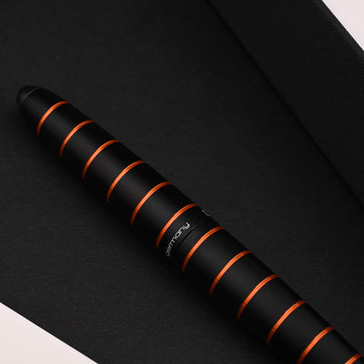 Diplomat Elox Fountain Pen - Ring Black/Orange 9