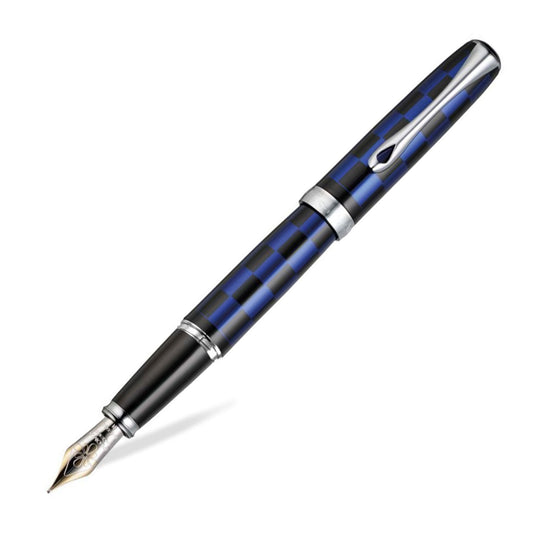 Diplomat Excellence A+ Fountain Pen, Blue - 14K Gold Nib