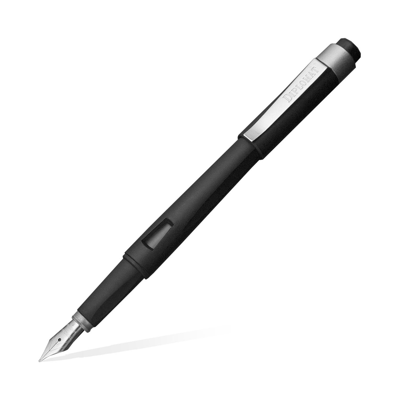 Diplomat Magnum Fountain Pen - Soft Touch Black 1
