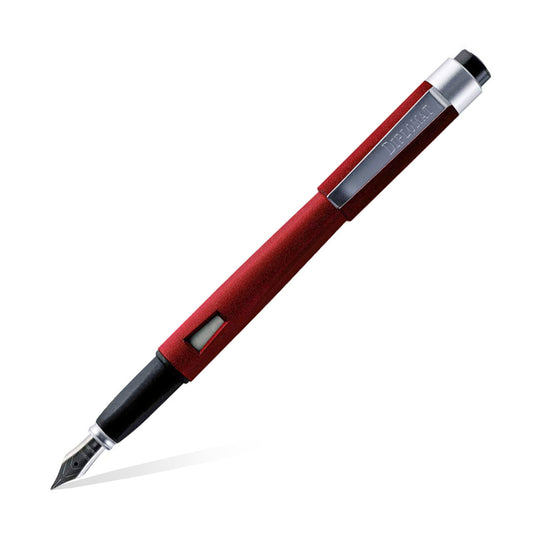Diplomat Magnum Fountain Pen - Soft Touch Red
