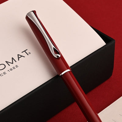 Diplomat Traveller Ball Pen - Dark Red CT 7