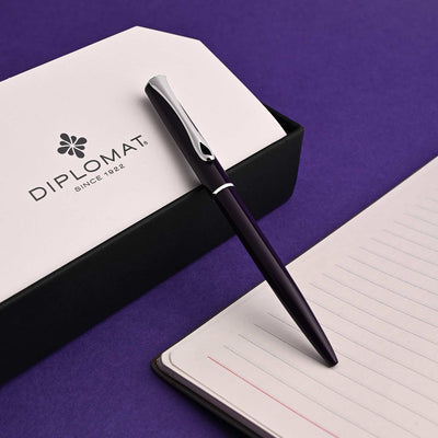 Diplomat Traveller Ball Pen - Deep Purple CT 9