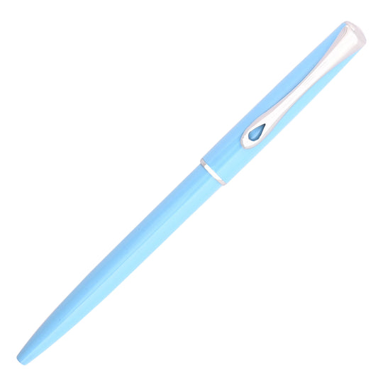 Diplomat Traveller Ball Pen - Lumi Light Blue CT