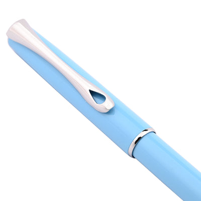 Diplomat Traveller Ball Pen - Lumi Light Blue CT 4