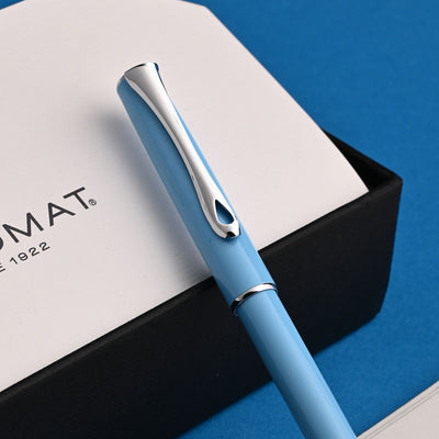 Diplomat Traveller Ball Pen - Lumi Light Blue CT 7