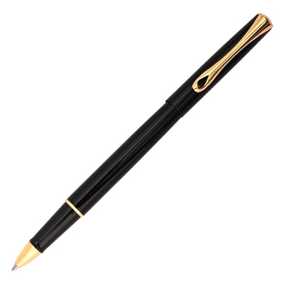 Diplomat Traveller Roller Ball Pen - Black Lacquer GT 4