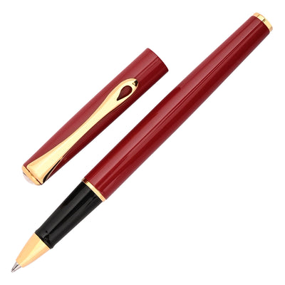 Diplomat Traveller Roller Ball Pen - Dark Red GT 1