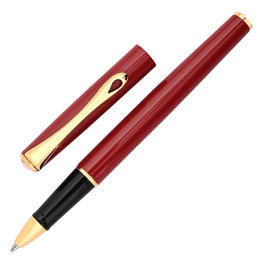 Diplomat Traveller Roller Ball Pen - Dark Red GT