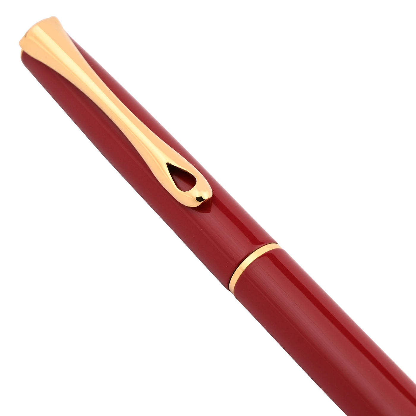 Diplomat Traveller Roller Ball Pen - Dark Red GT 4