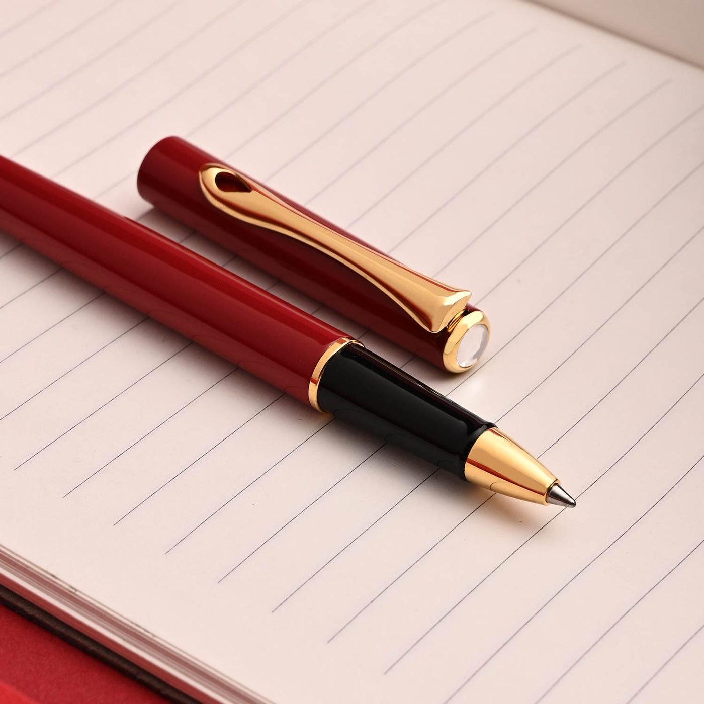 Diplomat Traveller Roller Ball Pen - Dark Red GT 8