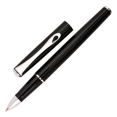 Diplomat Traveller Roller Ball Pen - Black Lacquer CT 1