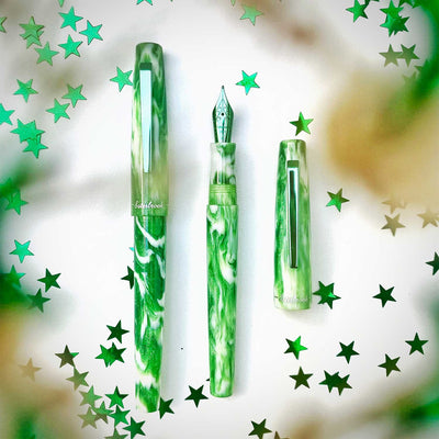 Esterbrook Camden Northern Lights Fountain Pen - Icelandic Green (Limited Edition) 6