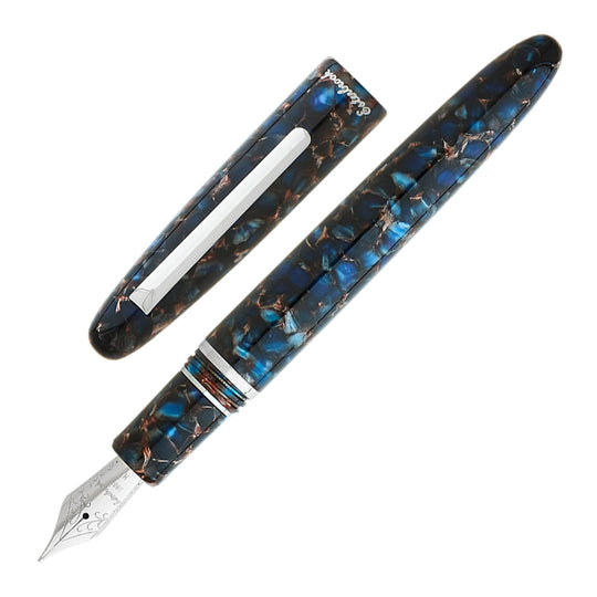 Esterbrook Estie Regular Fountain Pen - Nouveau Blue CT