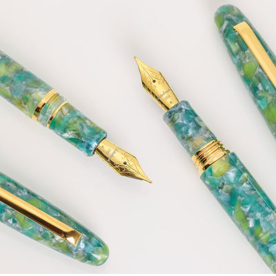 Esterbrook Estie Regular Fountain Pen - Sea Glass GT 9