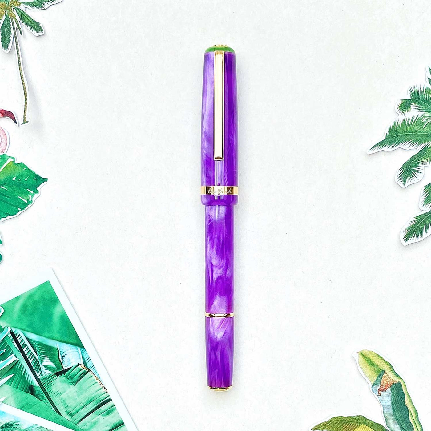 Esterbrook JR Pocket Fountain Pen - Purple Passion GT 5