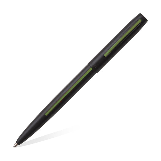 Fisher Space Cap-O-Matic Space Ball Pen, Matt Black Green
