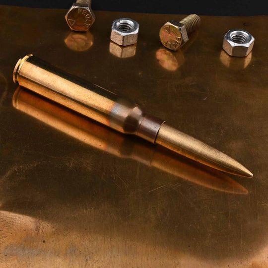 Fisher Space Cartridge Space Ball Pen, Raw Brass