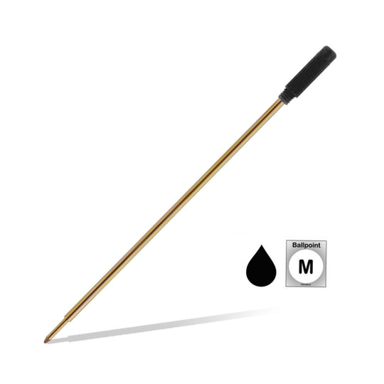 Fisher Space Cross Type Ball Pen Refill, Black Medium