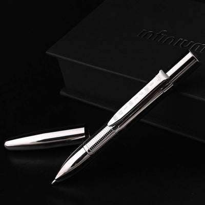 Fisher Space Infinium Ball Pen with Black Ink - Chrome 9