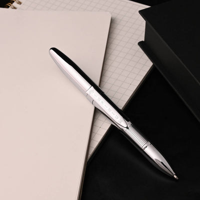 Fisher Space Infinium Ball Pen with Black Ink - Chrome 10