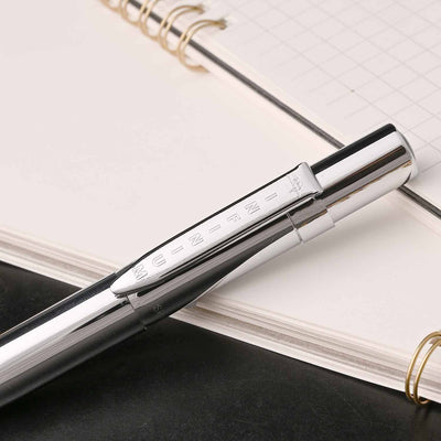 Fisher Space Infinium Ball Pen with Black Ink - Chrome 11