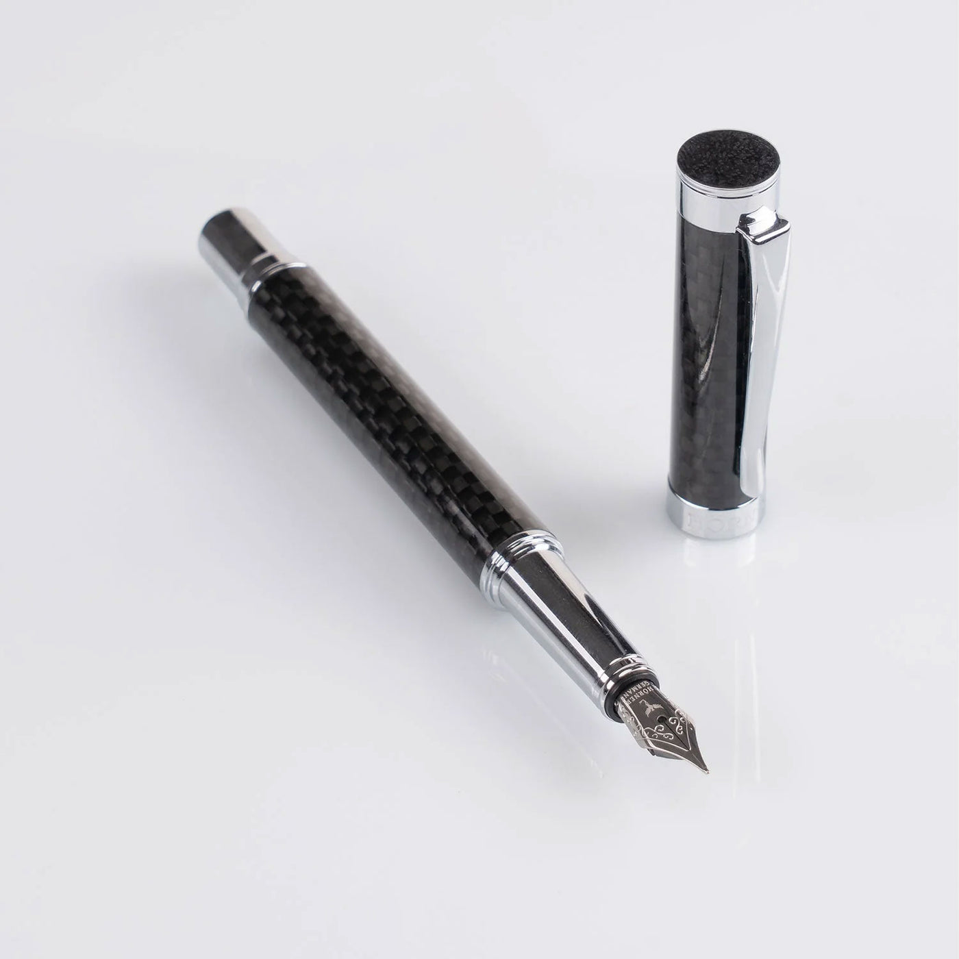 Horner One Fountain Pen Carbon - Steel Nib 2