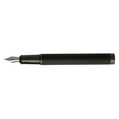 Hugo Boss Column Fountain Pen Black - Steel Nib 2