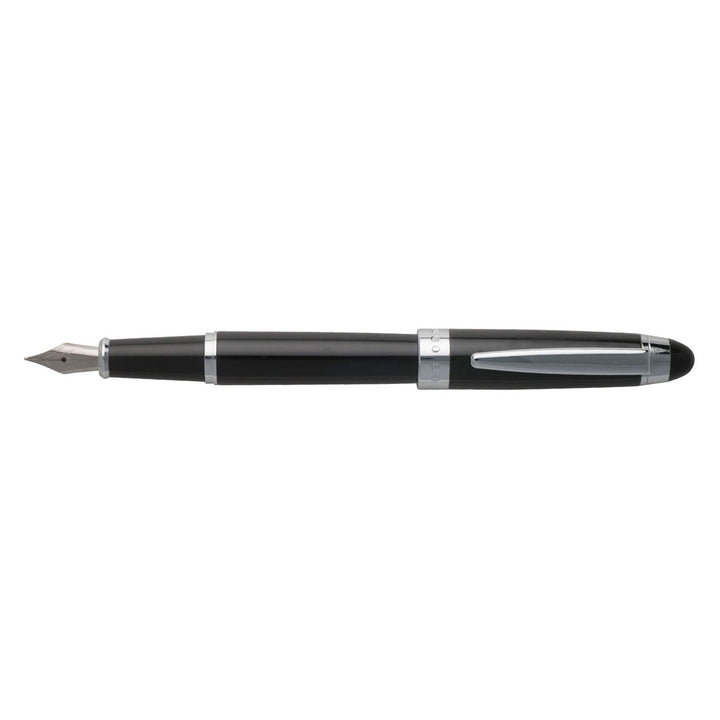 Hugo Boss Icon Fountain Pen, Black - Steel Nib – Makoba