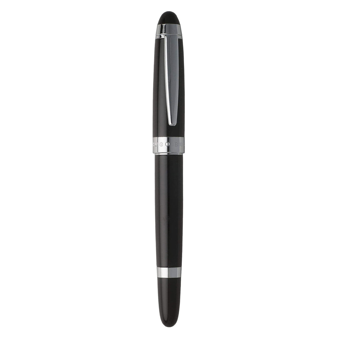 Hugo Boss Icon Fountain Pen, Black - Steel Nib – Makoba