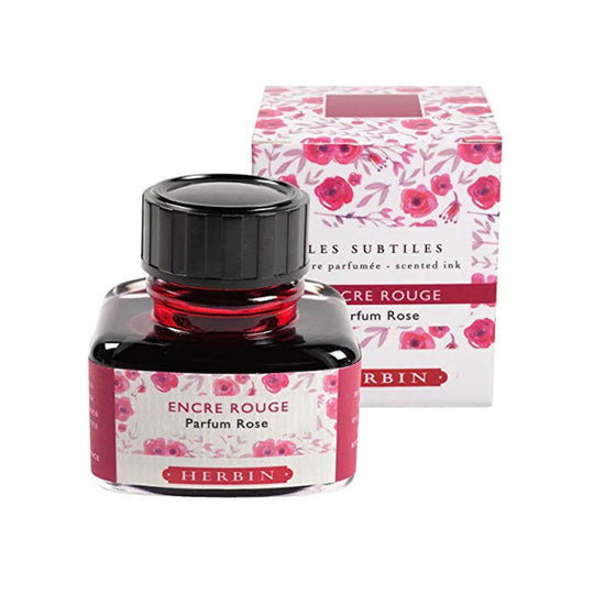 J. Herbin Scented Encre Rouge Ink Bottle, Red - 30ml