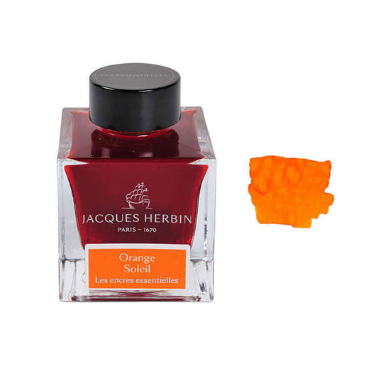 J. Herbin Essentielles Ink Bottle, Orange Soleil - 50ml