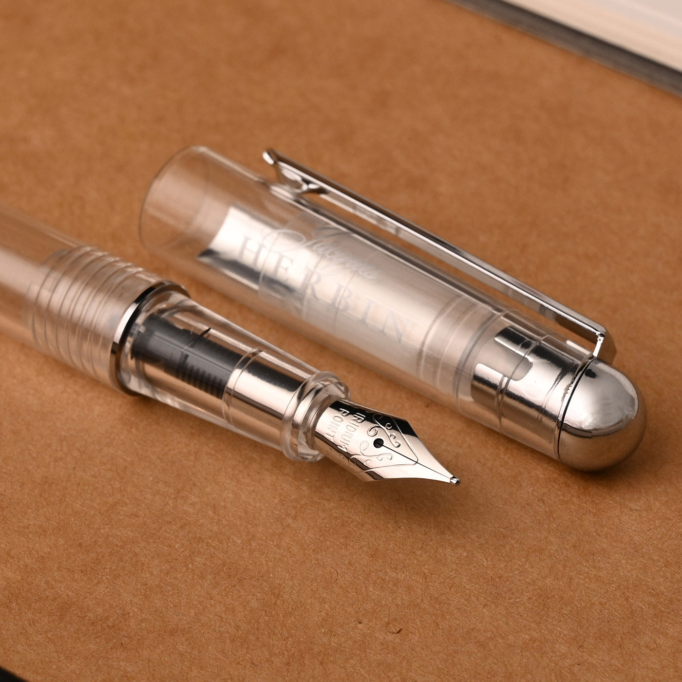 J. Herbin Stylo Mini Fountain Pen - Transparent 7