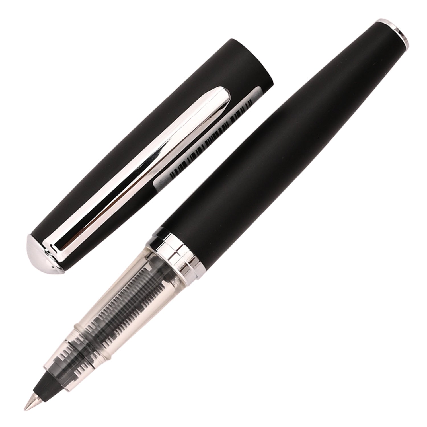 J.Herbin Stylo - Penna Roller in metallo - Colore Blu J.Herbin Stylo - Penna Roller in metallo - Colore Blu