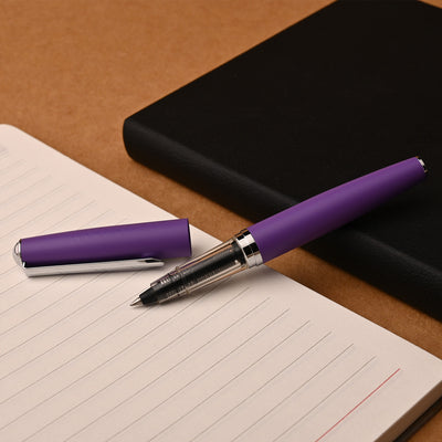 J. Herbin Stylo Roller Ball Pen - Purple CT 6