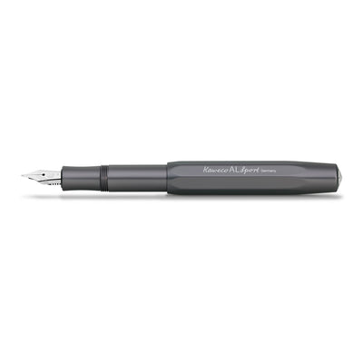 Kaweco AL Sport Fountain Pen with Optional Clip - Anthracite 5