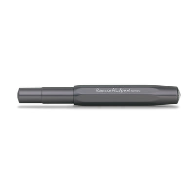 Kaweco AL Sport Fountain Pen with Optional Clip - Anthracite 6