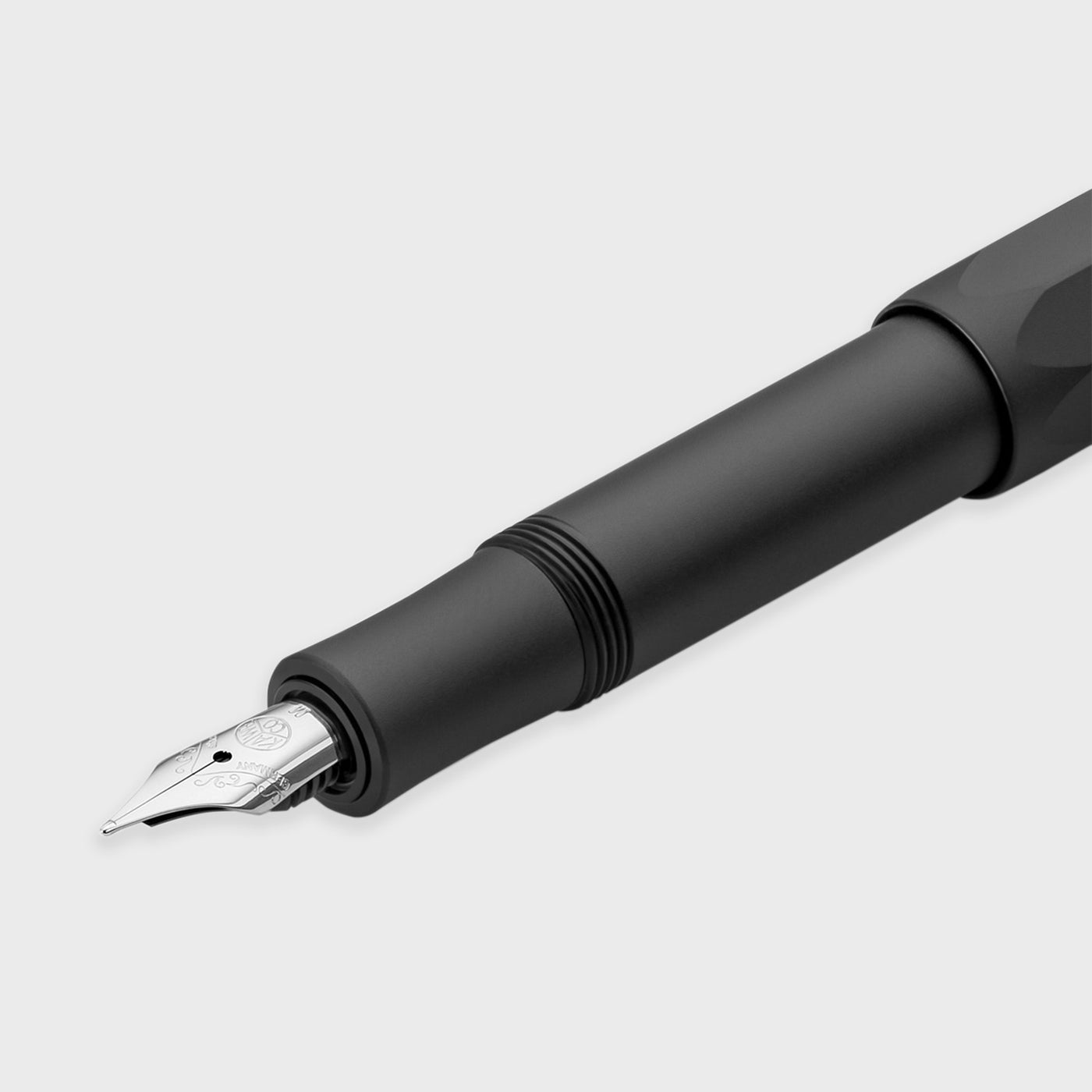 Kaweco AL Sport Fountain Pen with Optional Clip - Black 2