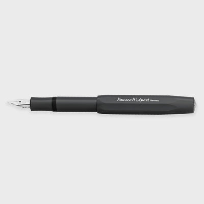 Kaweco AL Sport Fountain Pen with Optional Clip - Black 3