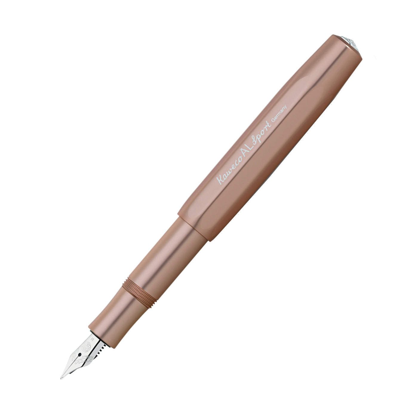 Kaweco AL Sport Fountain Pen with Optional Clip - Rose Gold 1