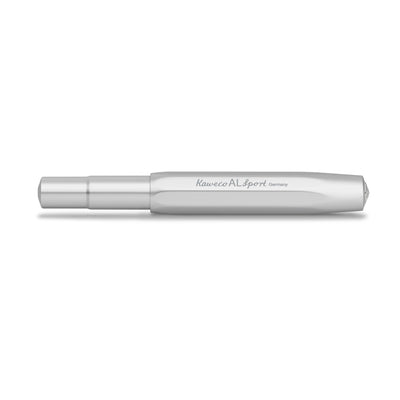 Kaweco AL Sport Fountain Pen with Optional Clip - Silver 6