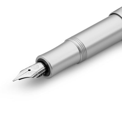 Kaweco AL Sport Fountain Pen with Optional Clip - Silver 2
