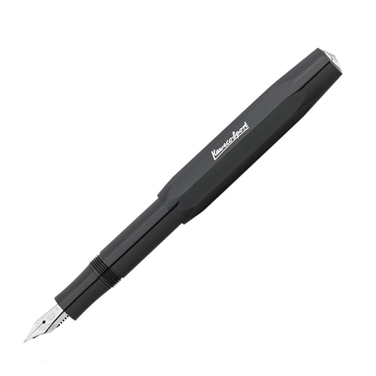 Kaweco Skyline Sport Fountain Pen with Optional Clip - Black