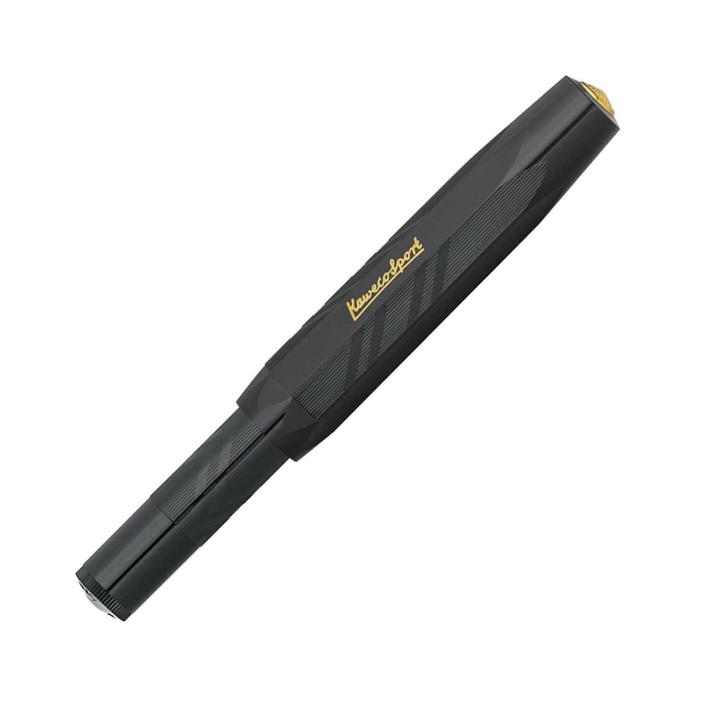 Kaweco Classic Sport Fountain Pen with Optional Clip - Guilloche Black 2