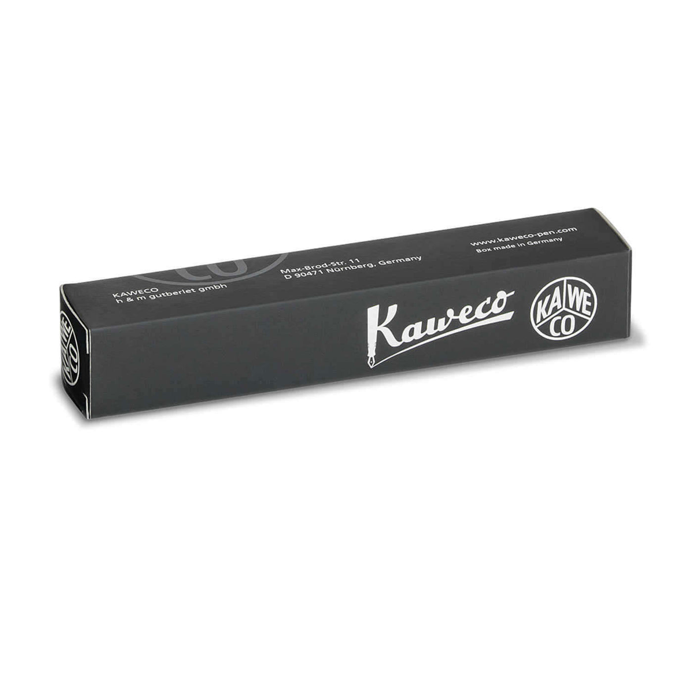 Kaweco Classic Sport Fountain Pen with Optional Clip - Guilloche Black 6