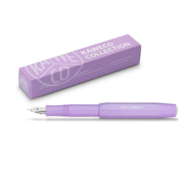 Kaweco Collection Fountain Pen with Optional Clip - Light Lavender (Special Edition) 6