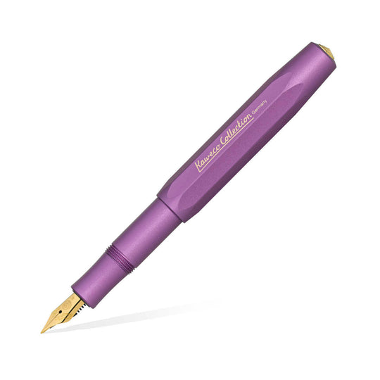 Kaweco Collection Fountain Pen with Optional Clip - Vibrant Violet (Special Edition)