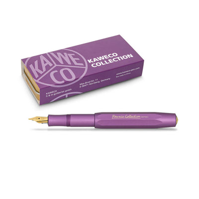 Kaweco Collection Fountain Pen with Optional Clip - Vibrant Violet (Special Edition) 6